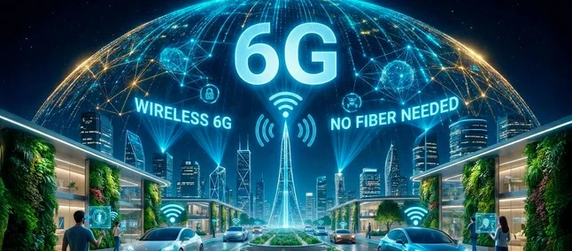 Cientistas criam “fibra óptica sem fio” que atinge velocidade absurda e prepara terreno para o 6G